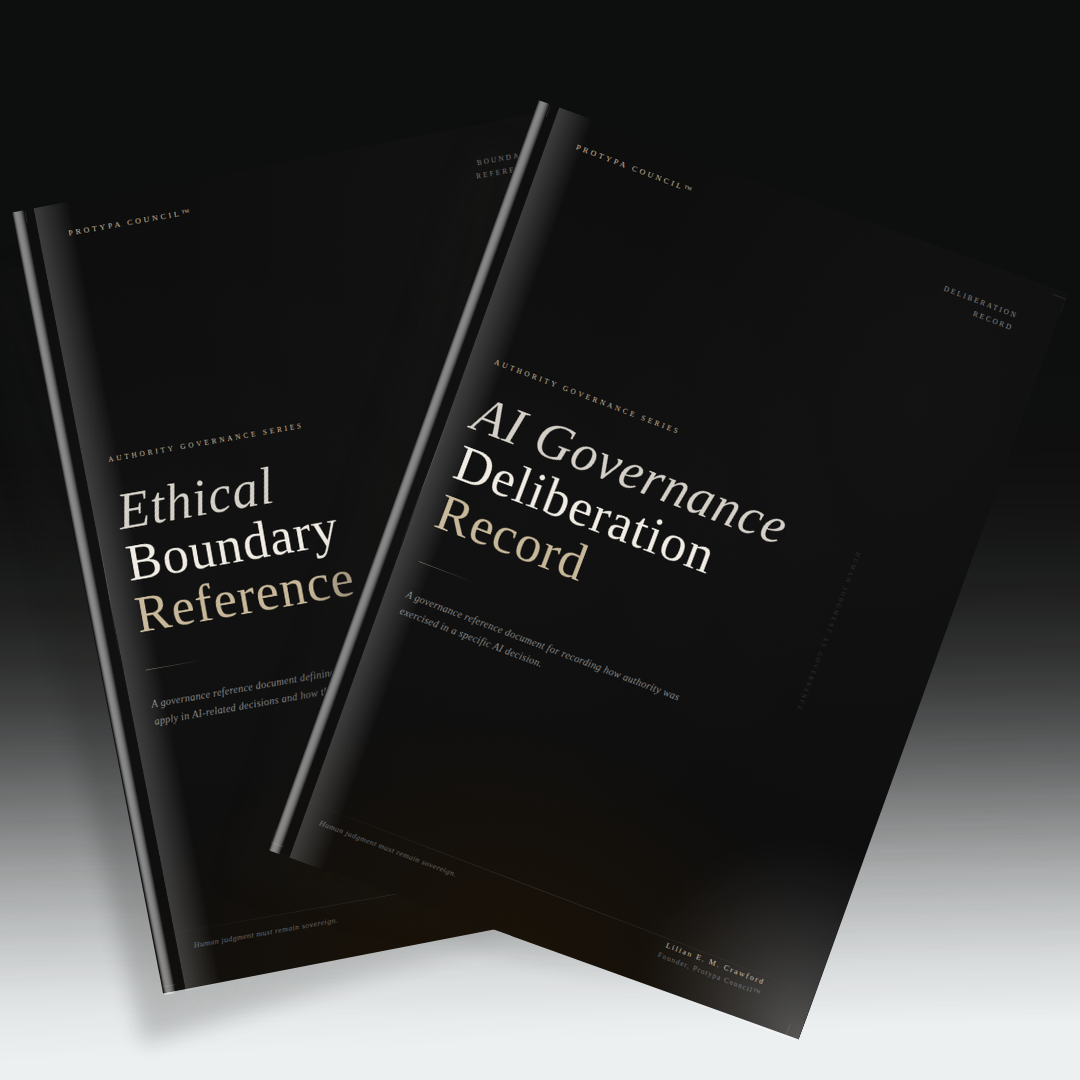 AI Governance Deliberation Record and Ethical Boundary Reference — Protypa Council™